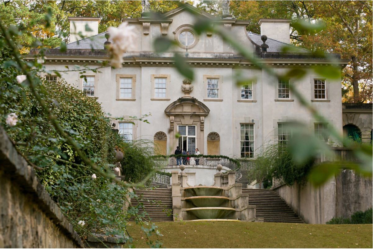 Swan House at Atlanta History Center is the perfect place to propose