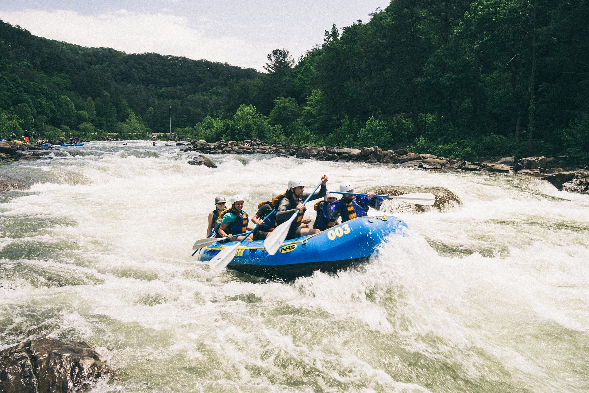 Whitewater Rafting on the Chattahoochee River near Atlanta GA