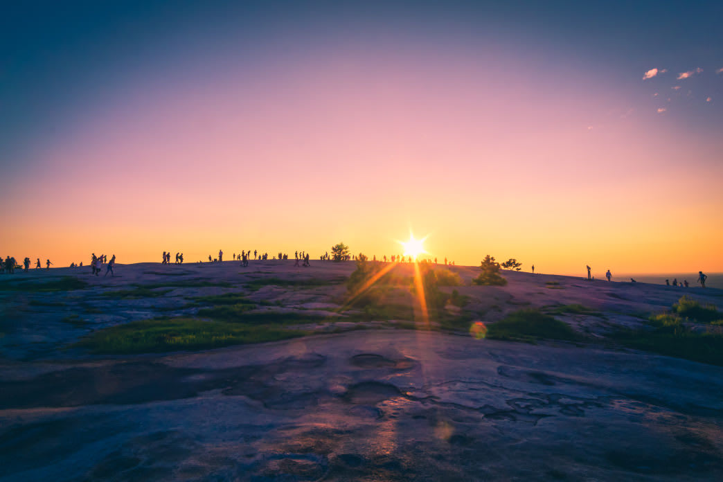 image of the top of Stone Mountain