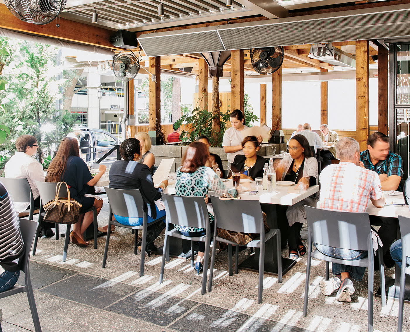 Lure offers contemporary seafood and a full bar
