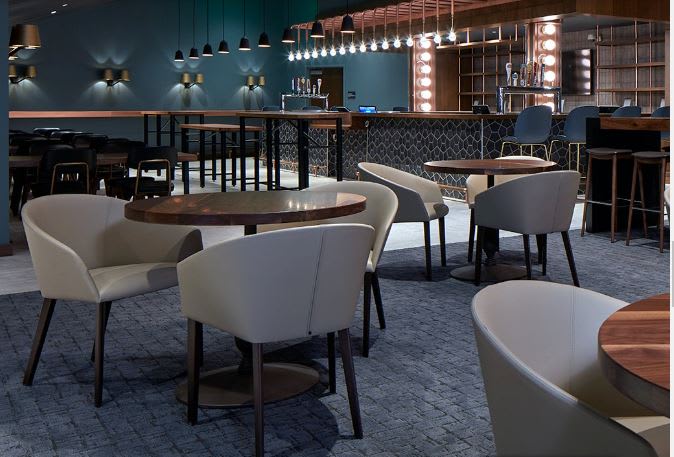The Harrah's Cherokee Casinos Club at State Farm Arena promises chef-driven food and an exclusive feel