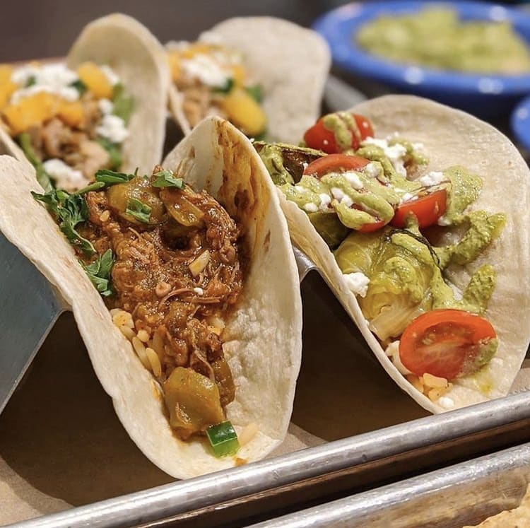 image of tacos from Guac Y Margys in atlanta ga