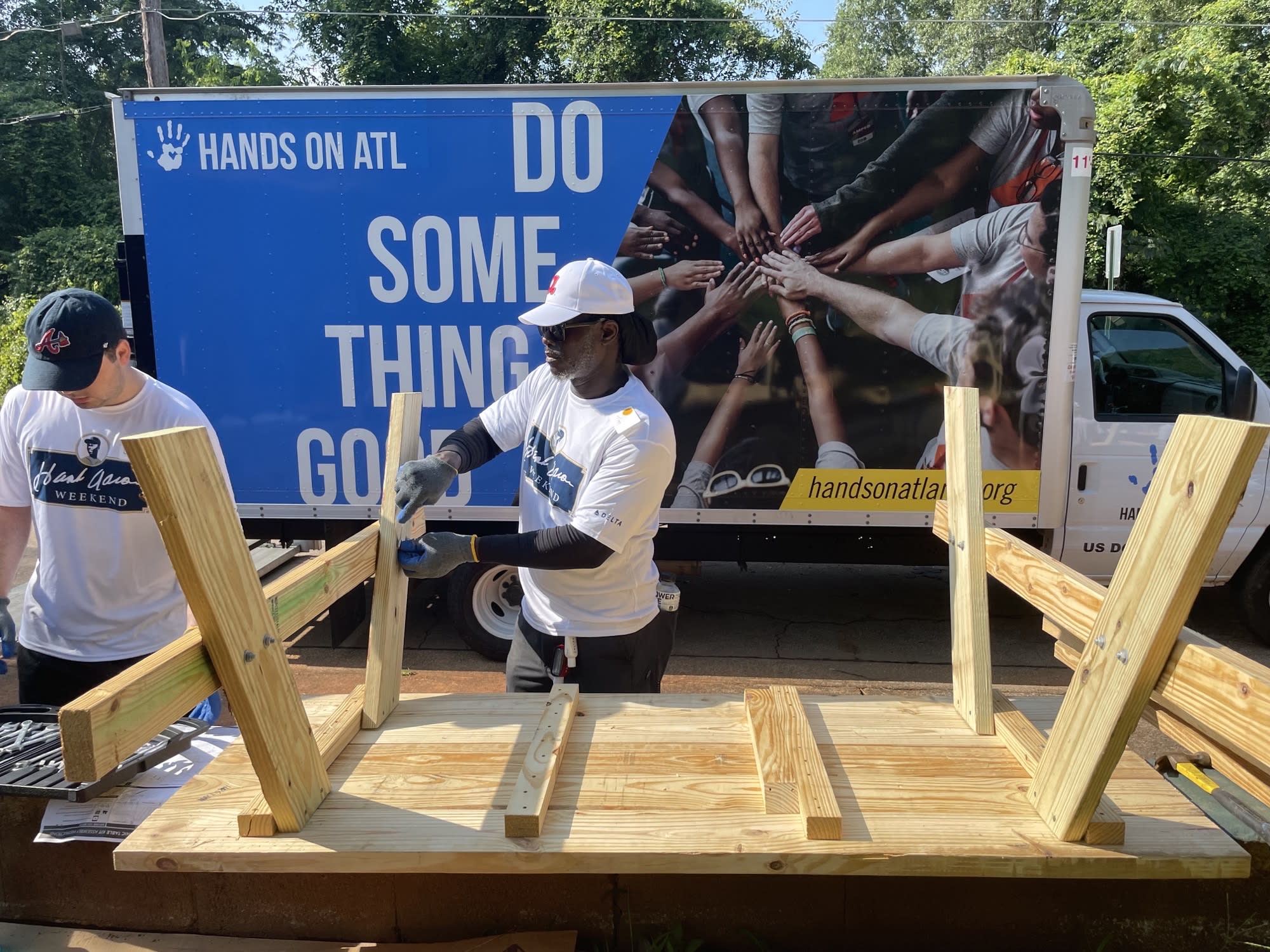 image of volunteer work at Hands On Atlanta