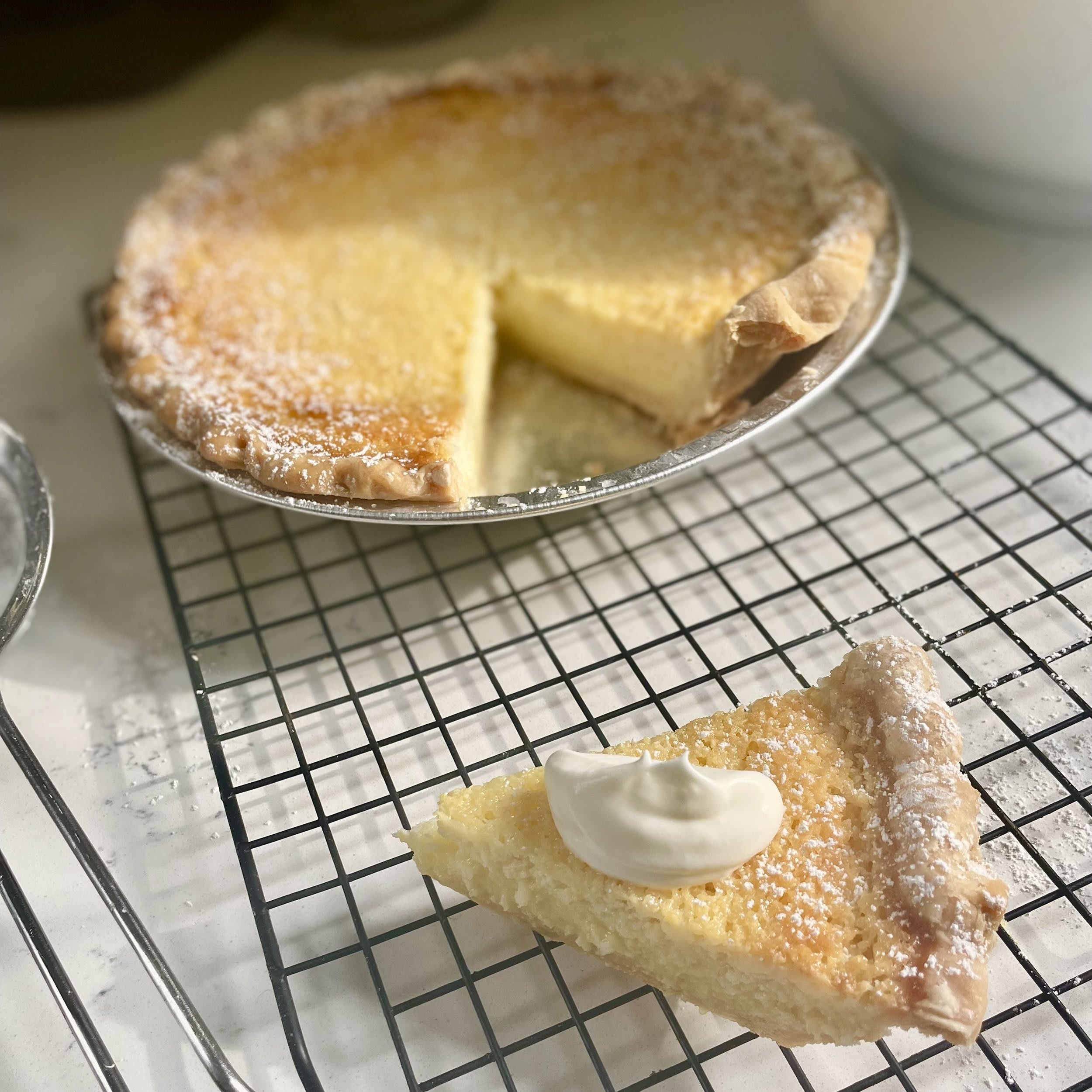 Buttermilk Pie is one of the holiday specials at Colette Bread and Bakershop