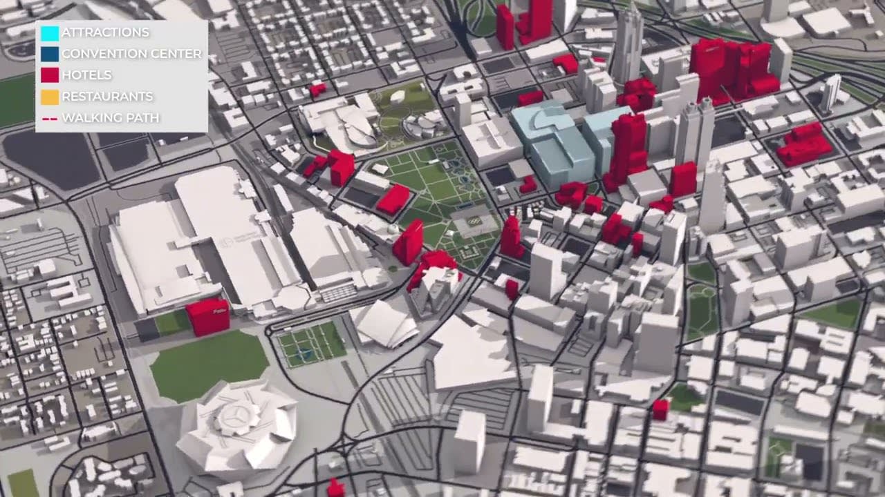Walking Map of Atlanta | Discover Atlanta