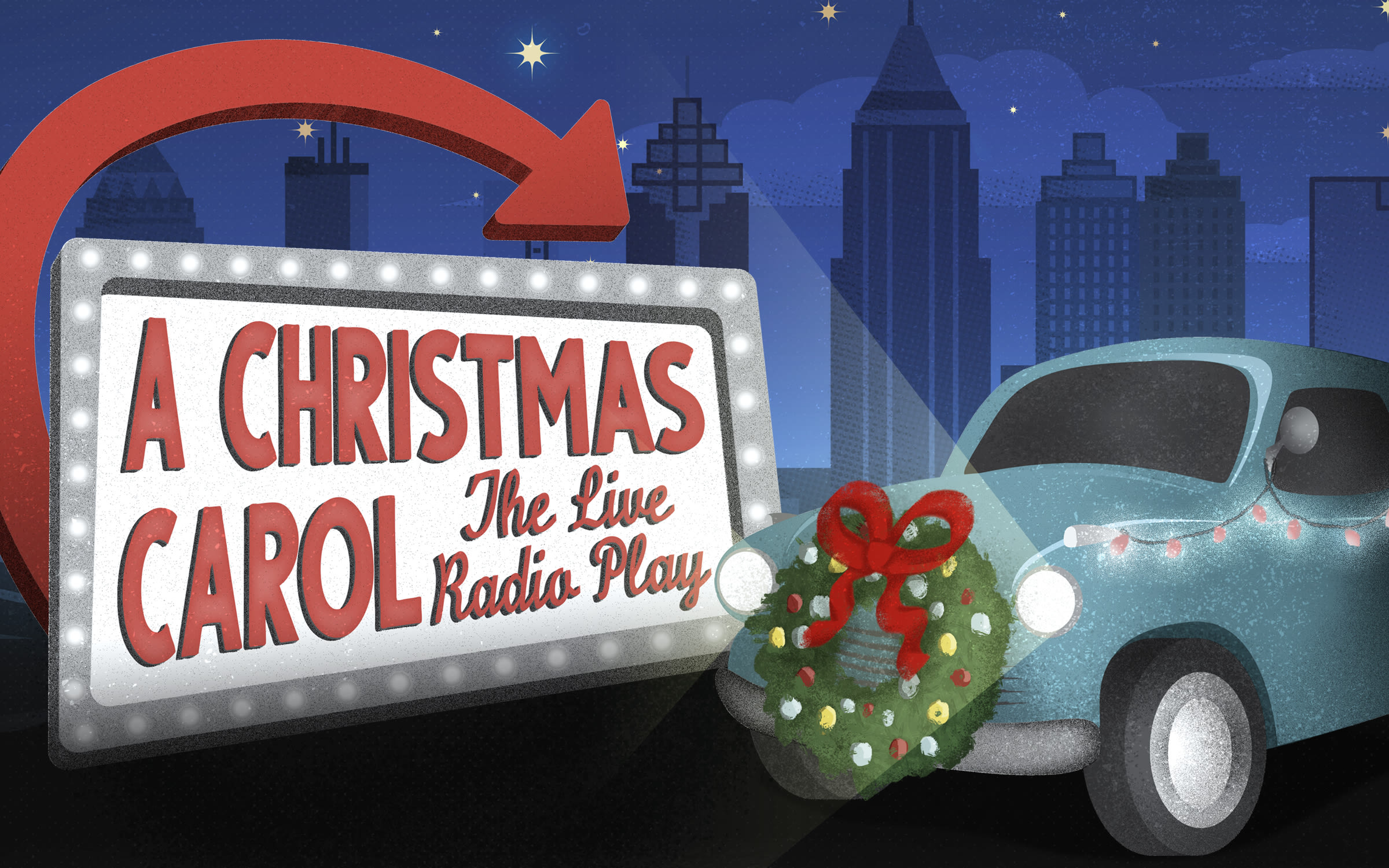 A Christmas Carol Live Radio by Alliance Theatre