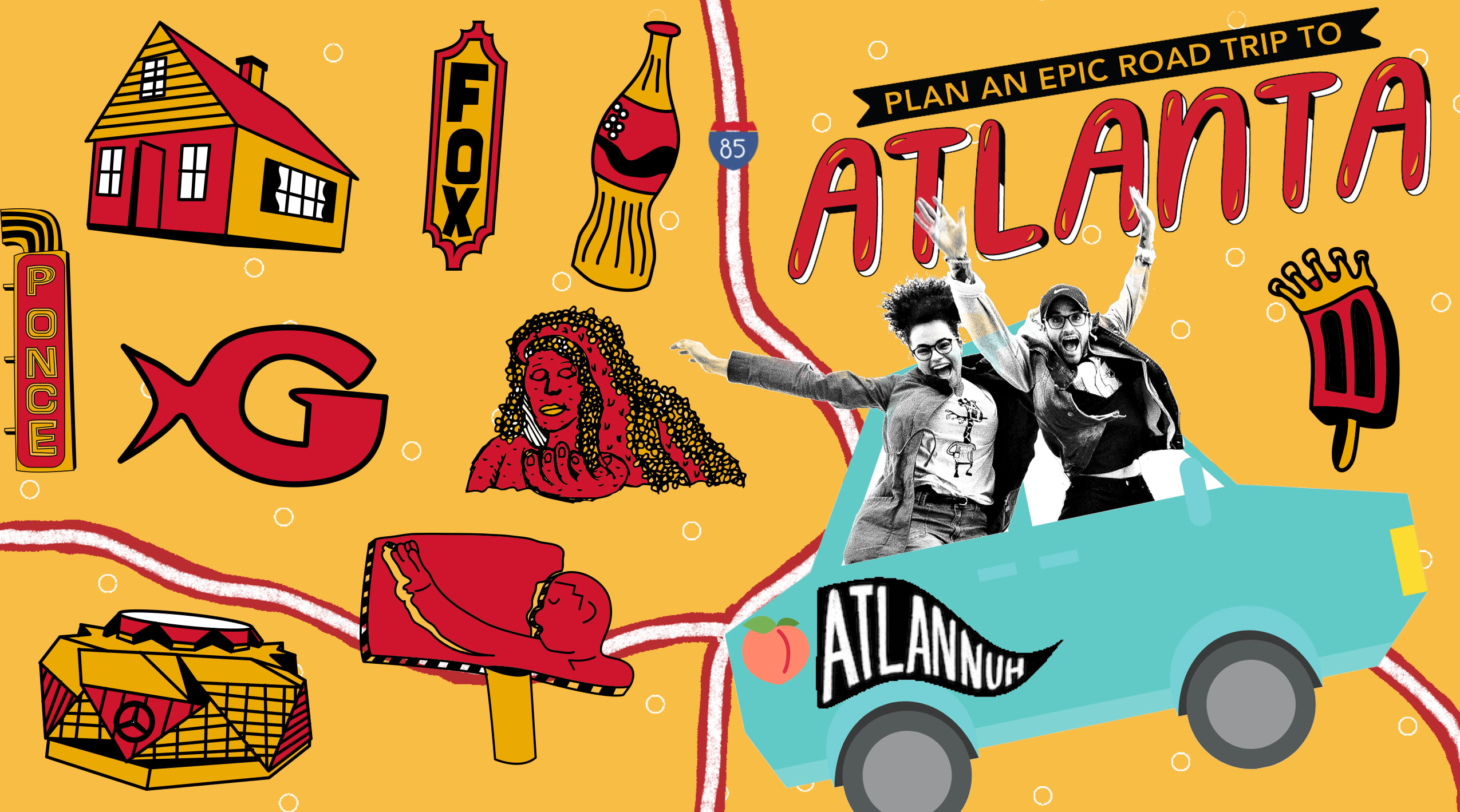 Roadtrip to Atlanta Graphic