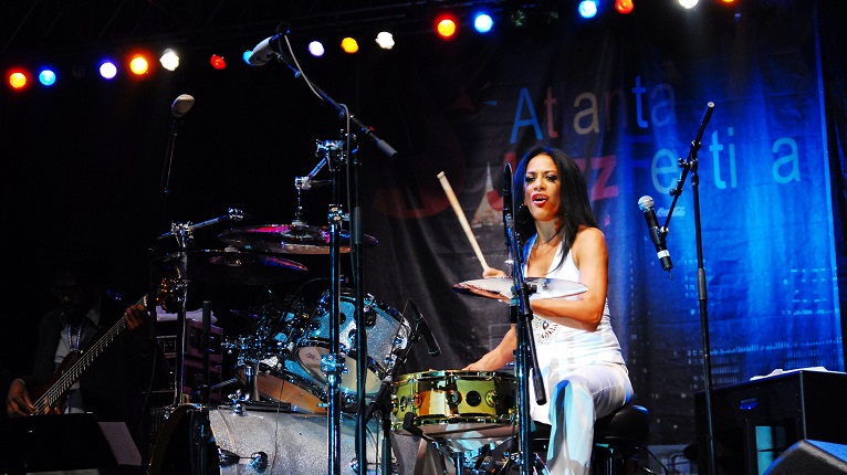 Drummer at Atlanta Jazz Festival