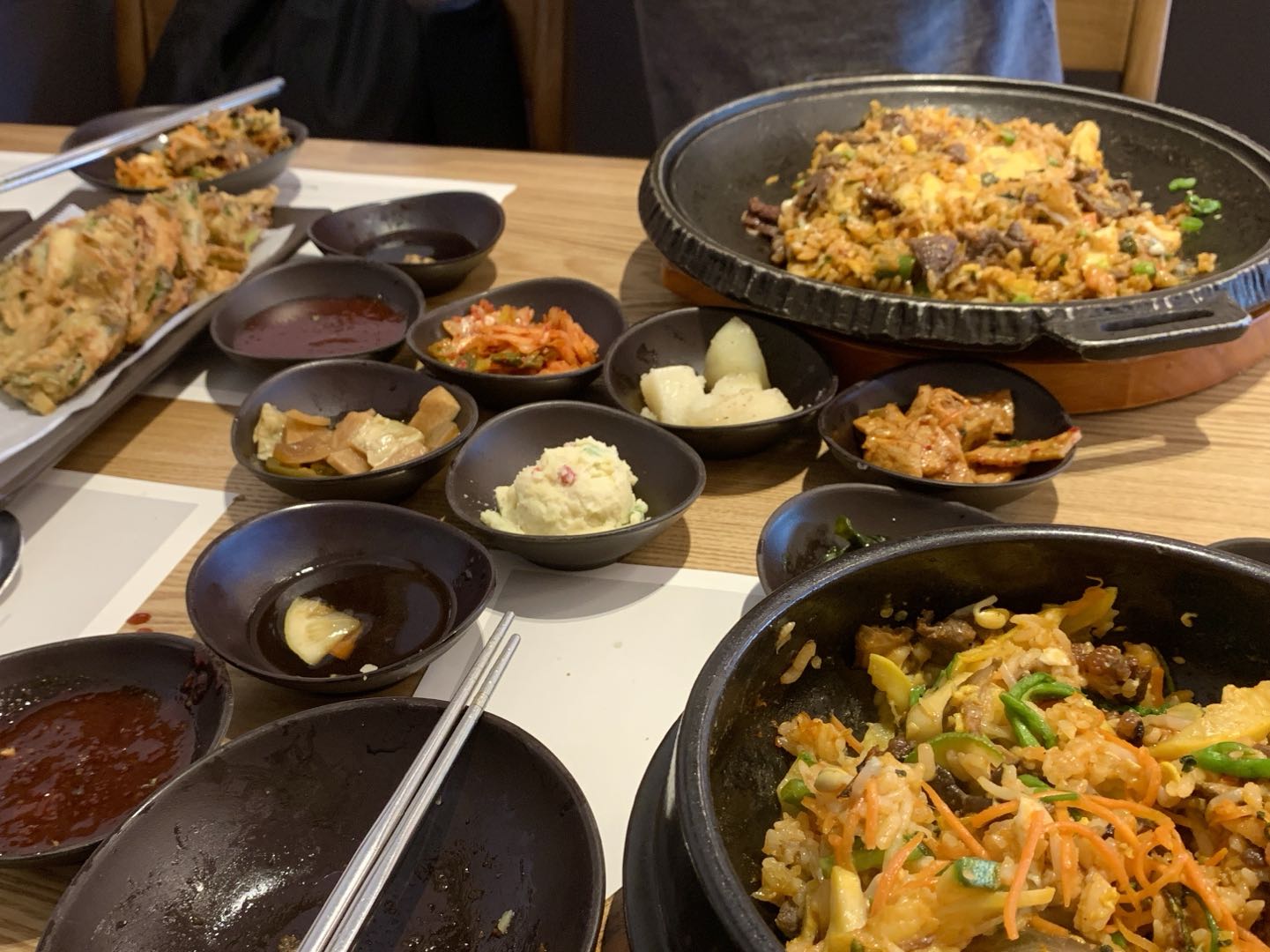 Korean dishes at Dish Korean Cuisine