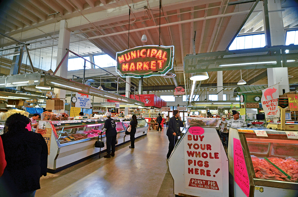 Find good food and history at Sweet Auburn Municipal Market