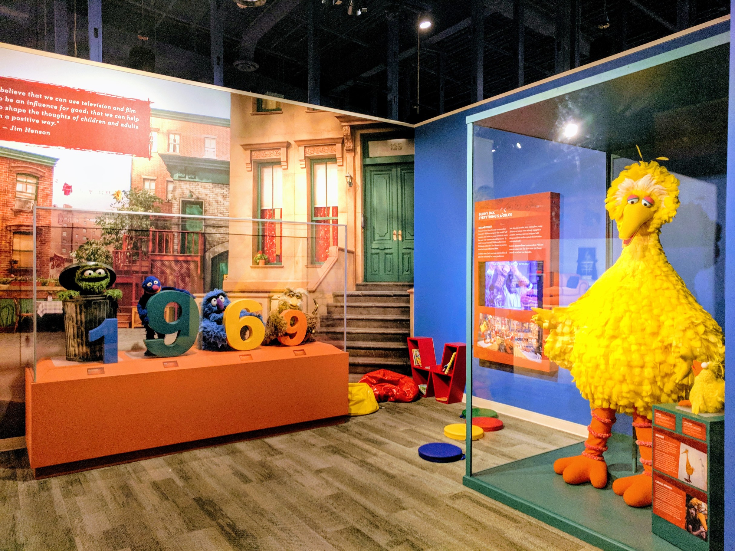 A Sesame Street puppet show at the Center for Puppetry Arts in Atlanta.