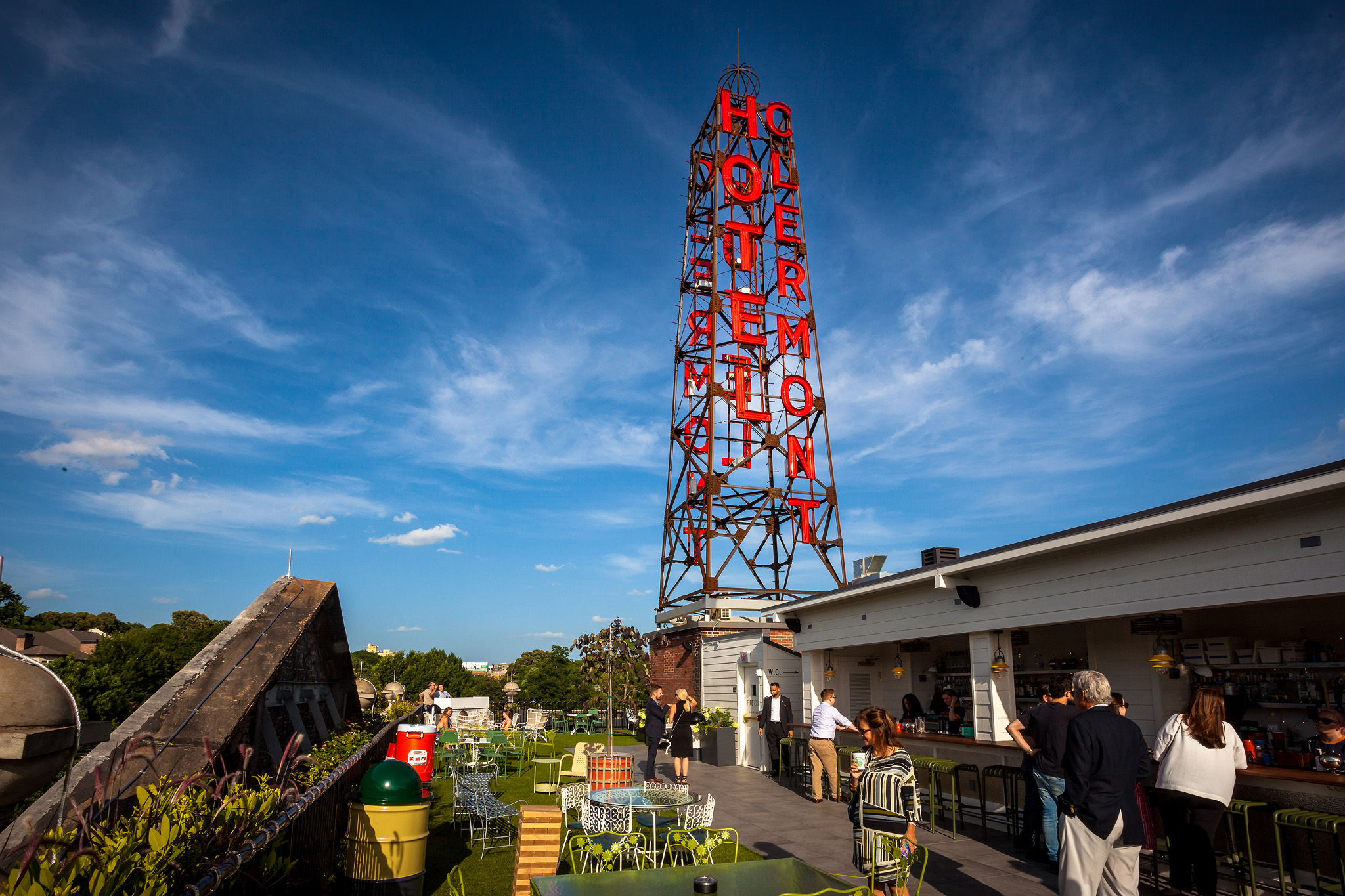 Enjoy mocktails with a view at Tiny Lou's