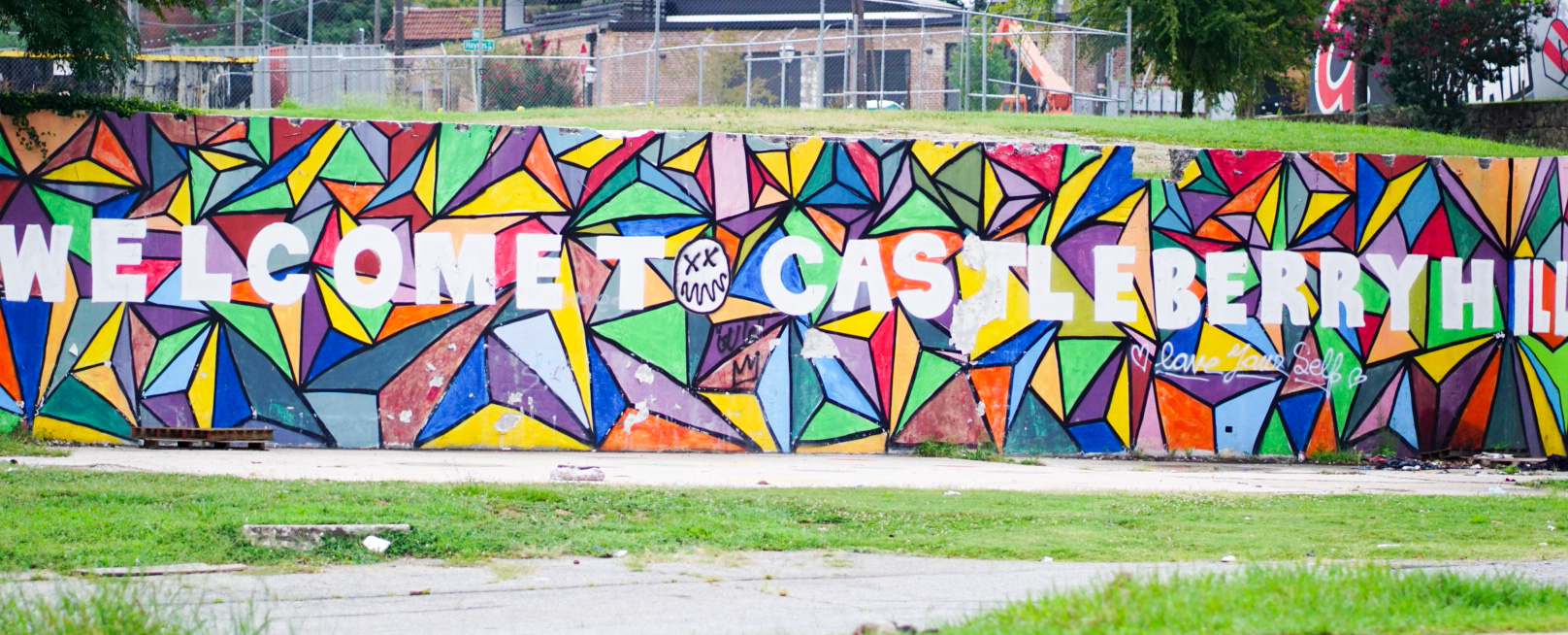 Explore the colorful murals of Castleberry Hill