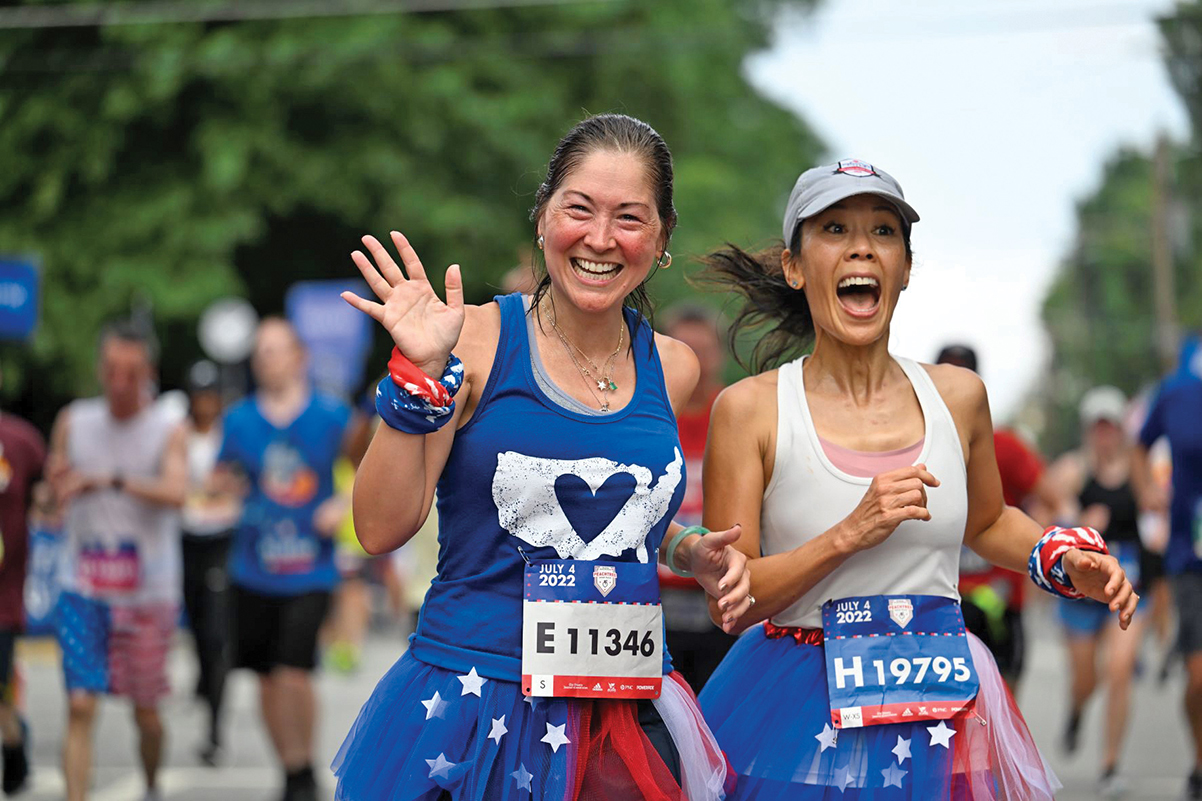 AJC Peachtree Road Race is free to attend to cheer on the runners