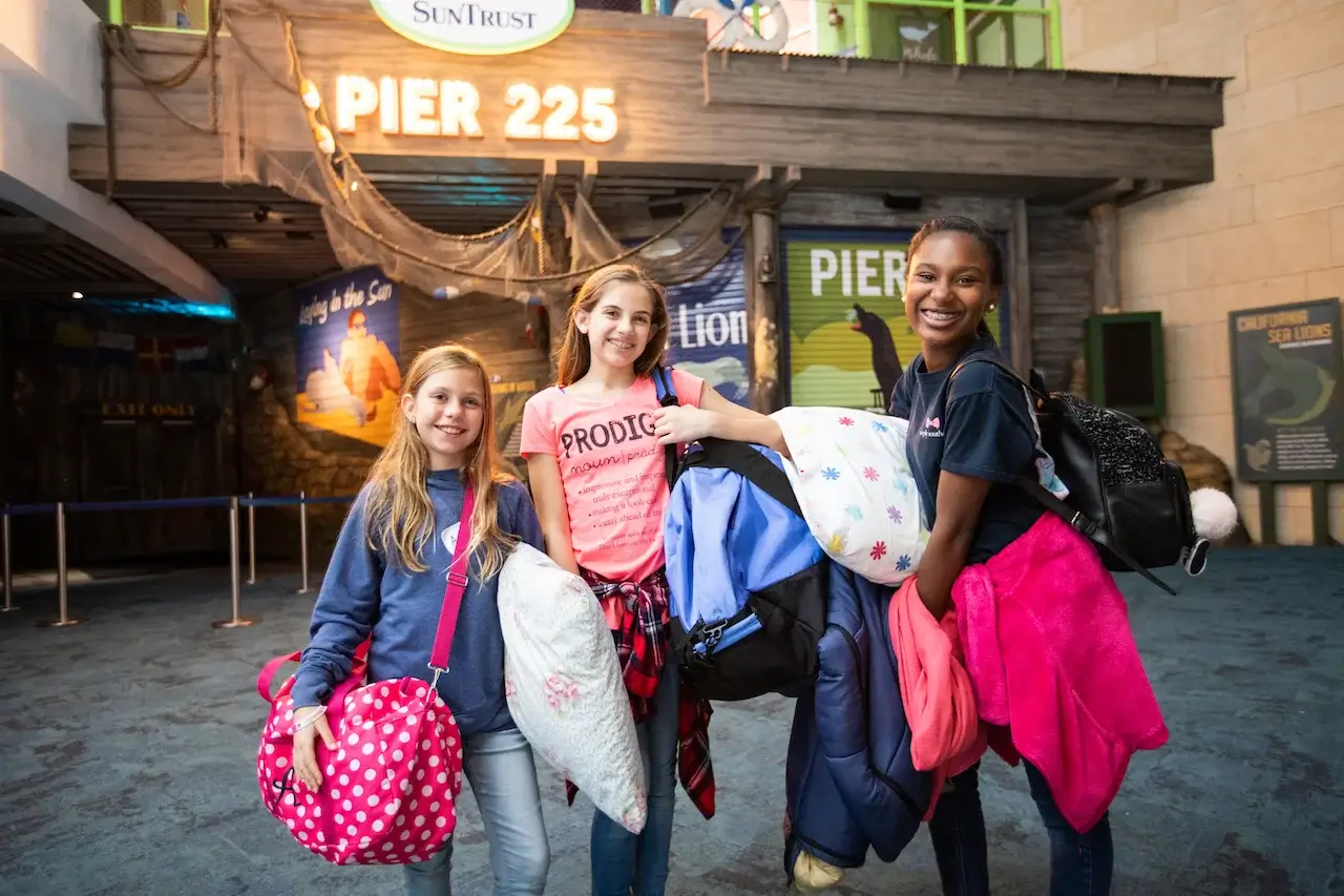 Sleepover at Georgia Aquarium