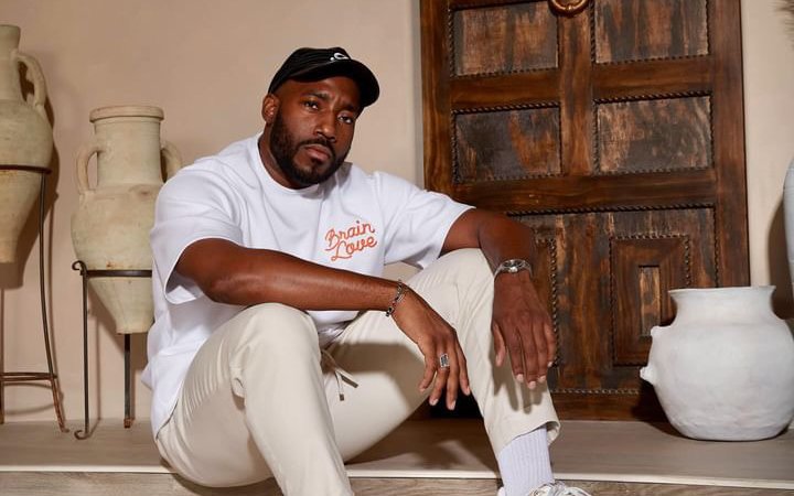 image of Archie Clay III designing clothing that promotes mental health and wellness.