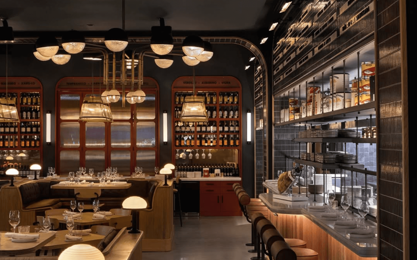 spanish market restaurant spain paella wine sangria tapas atl