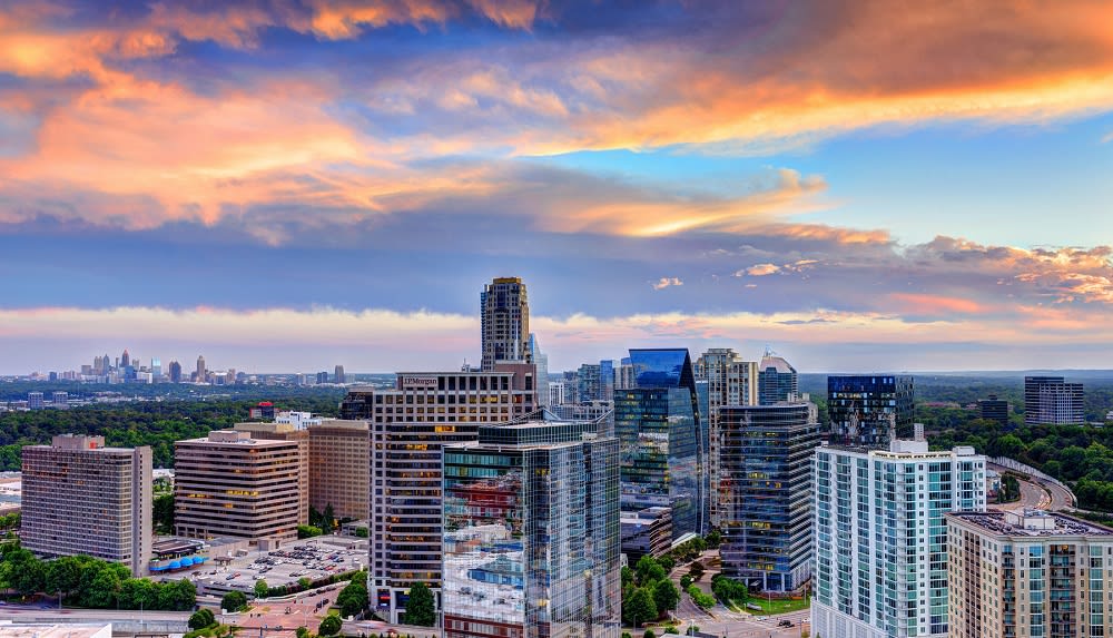 Atlanta Buckhead Skyline Park Ave