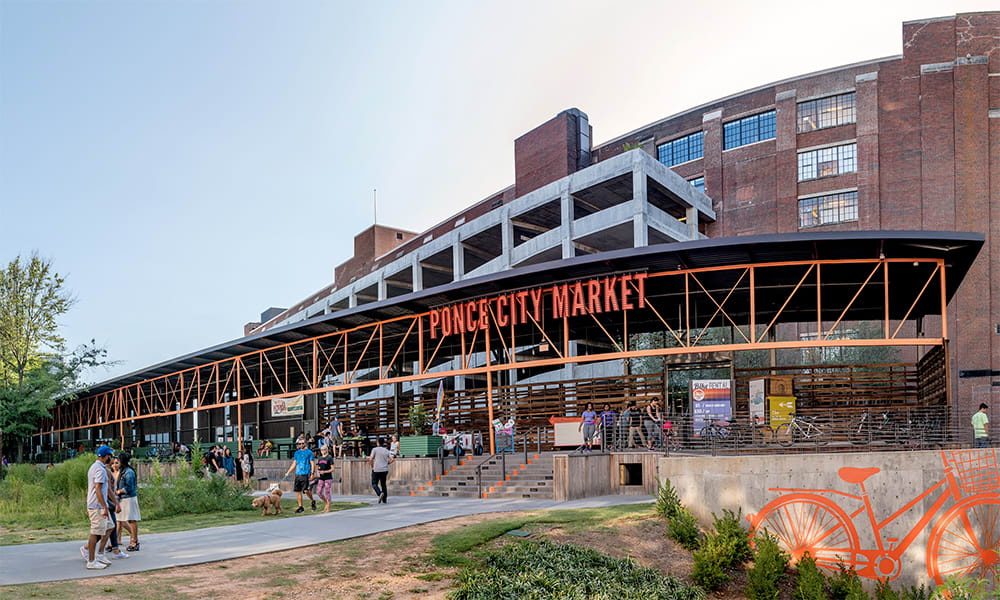 Ponce City Market Beltline Entrance - Midtown Atlanta