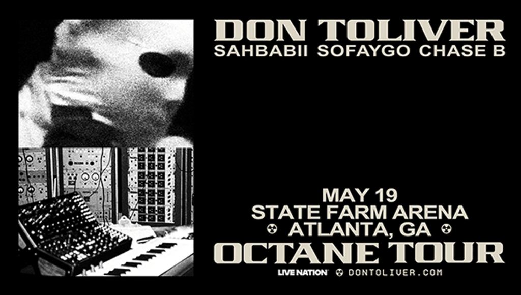 Don Toliver, SahBabii, and Sofaygo perform at State Farm Arena in Atlanta on May 19th in Atlanta, Georgia.