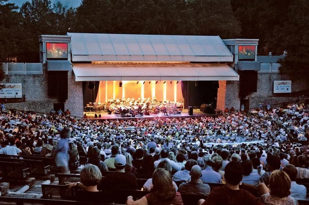 Cadence Bank Amphitheatre at Chastain Park is a long-time Atlanta favorite.