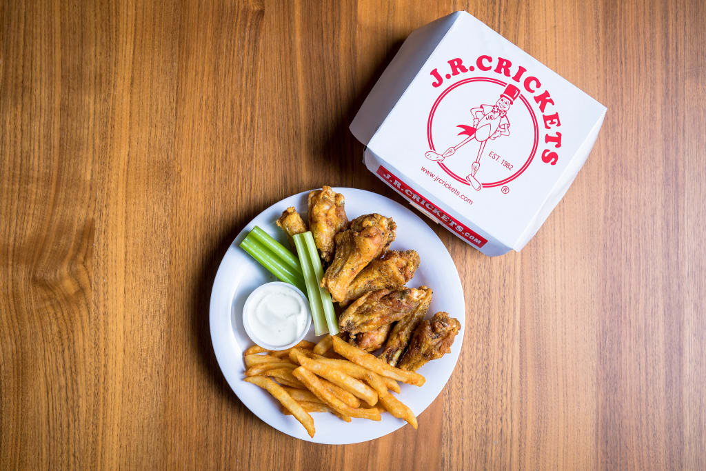 image of wings from J.R. Crickets in atlanta georgia