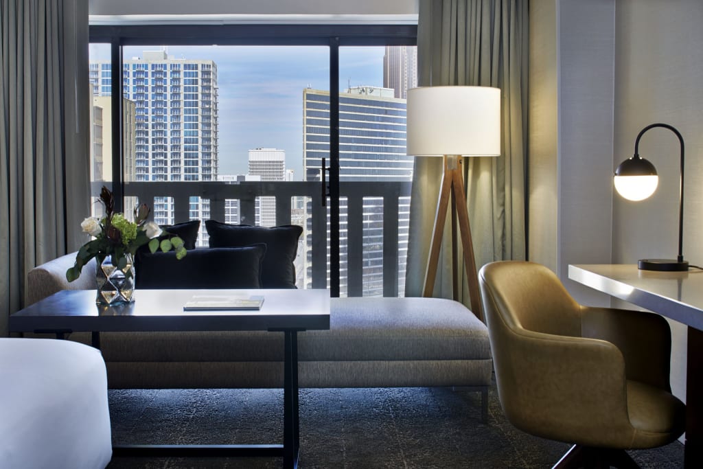 image of views from Hyatt Regency Atlanta