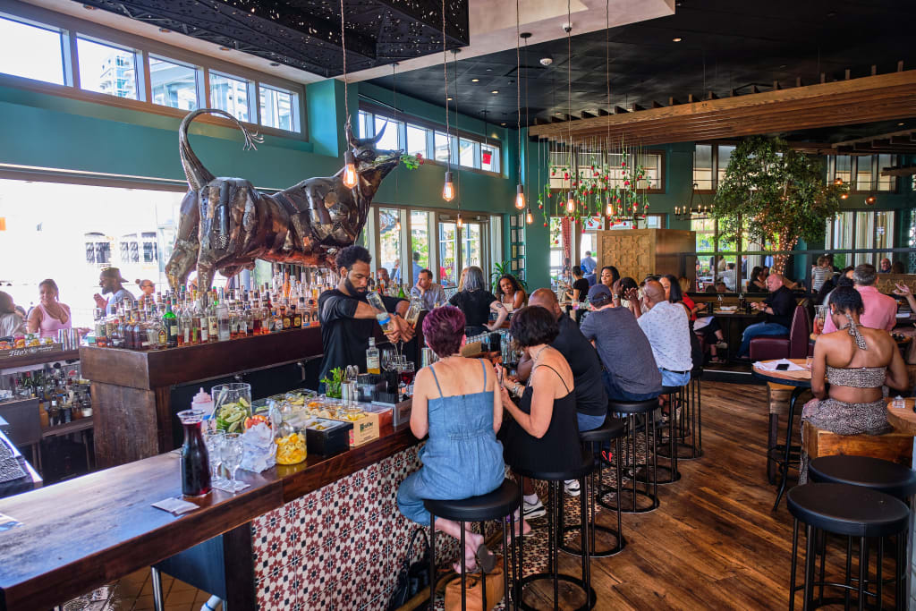 Gypsy Kitchen offers indoor and patio dining