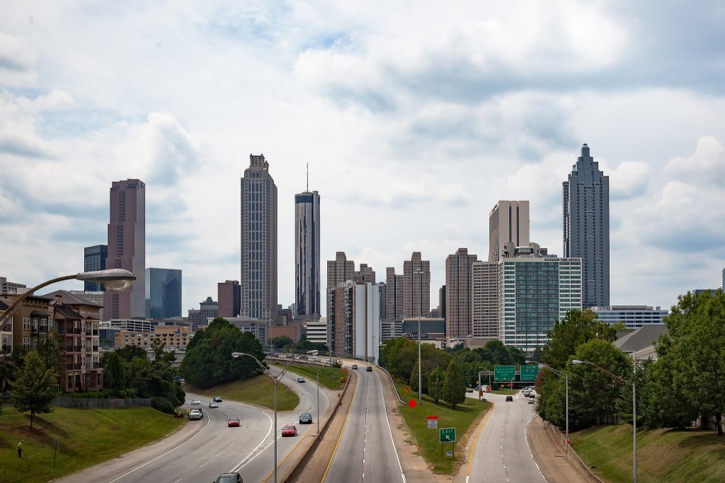 Jackson Street Bridge is a popular filming location in Atlanta