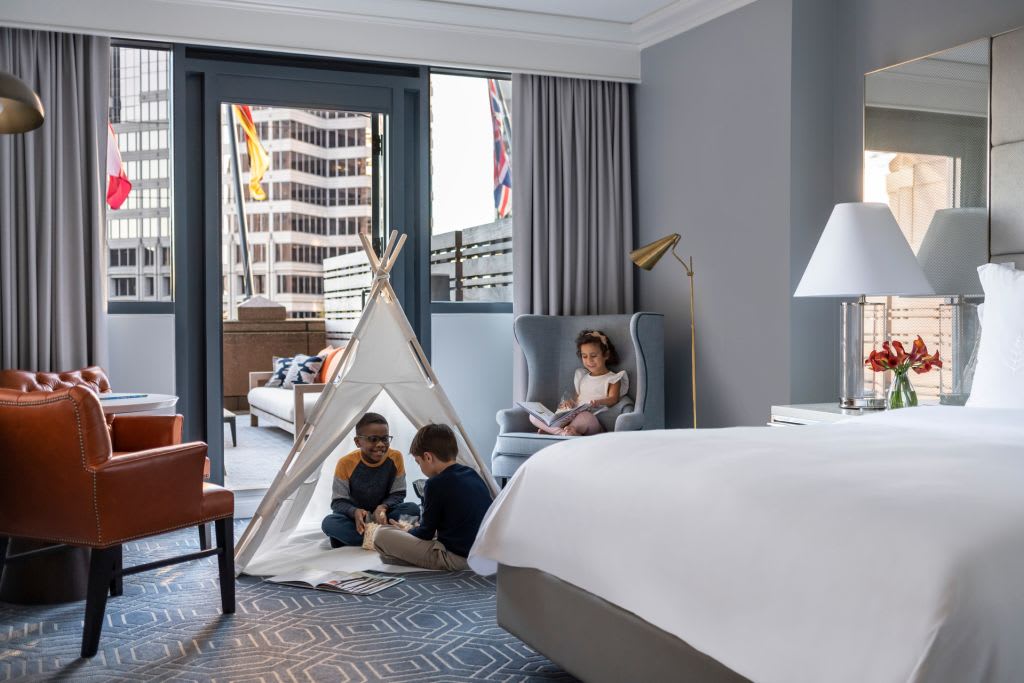 Spring Break in Atlanta 2 Young guests of the Four Seasons will be given the VIK (Very Important Kid) treatment.