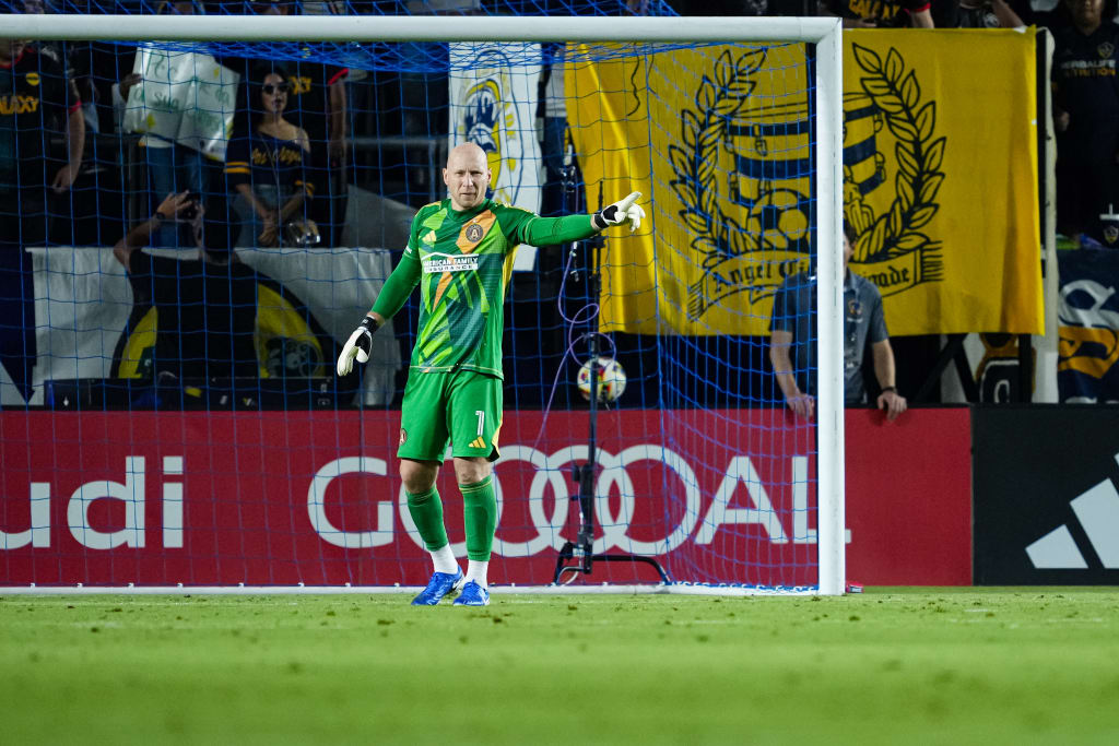 image of Atlanta United goalkeeper Brad Guzan