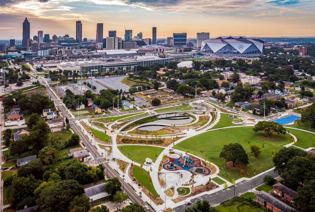 image of Rodney Cook Sr. Park in atlanta ga