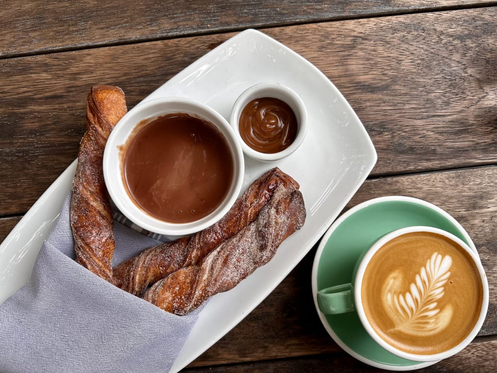 Churros by chef Christian Castillo at THE CHASTAIN