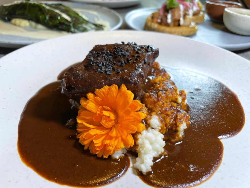 image of The Mole Negro at El Valle, a mexican food in atlanta