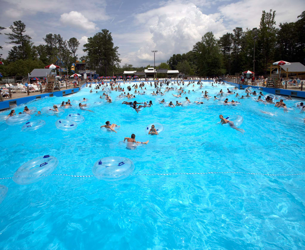 Six Flags White Water Atlanta Ocean Wave Pool