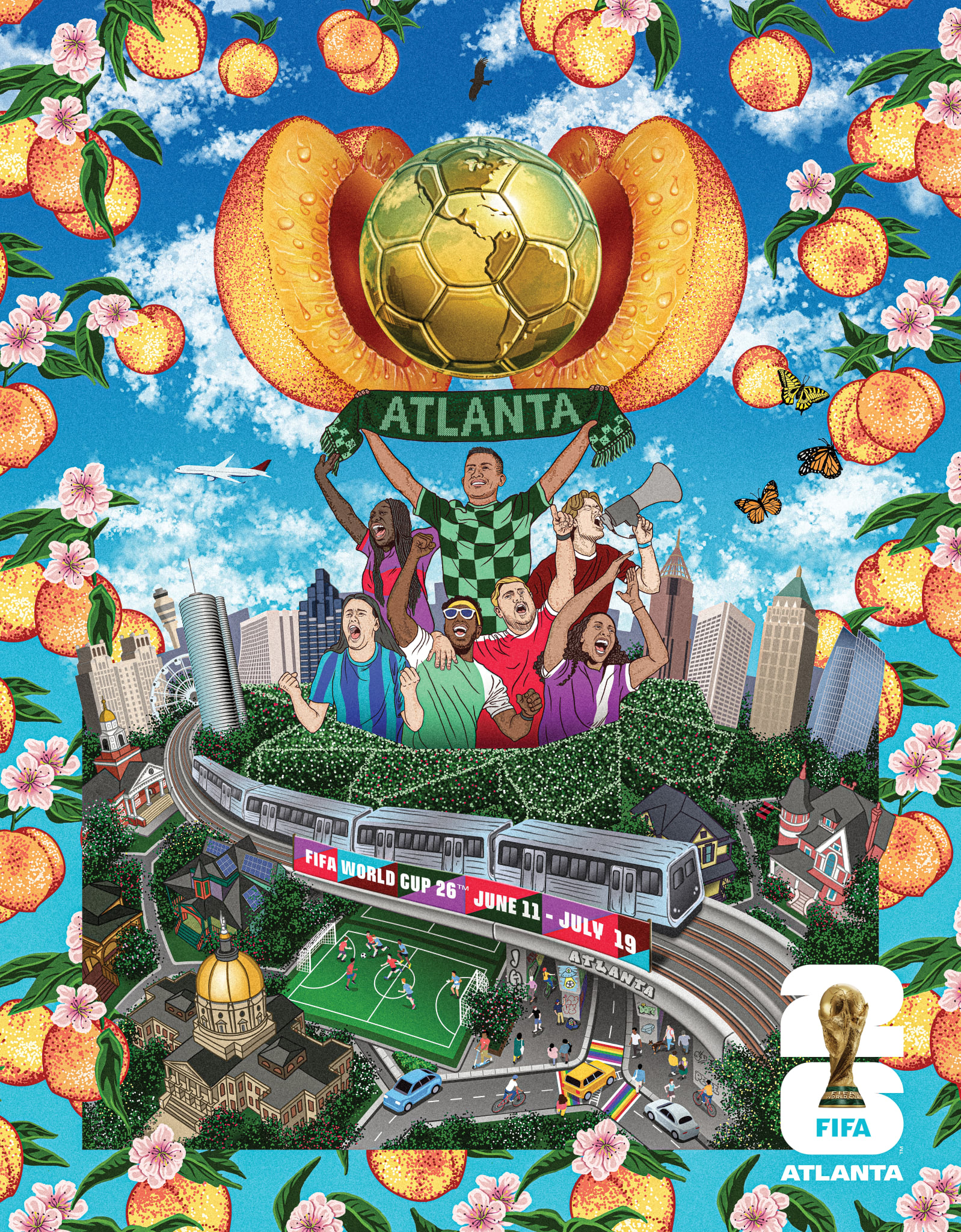 FIFA world cup poster