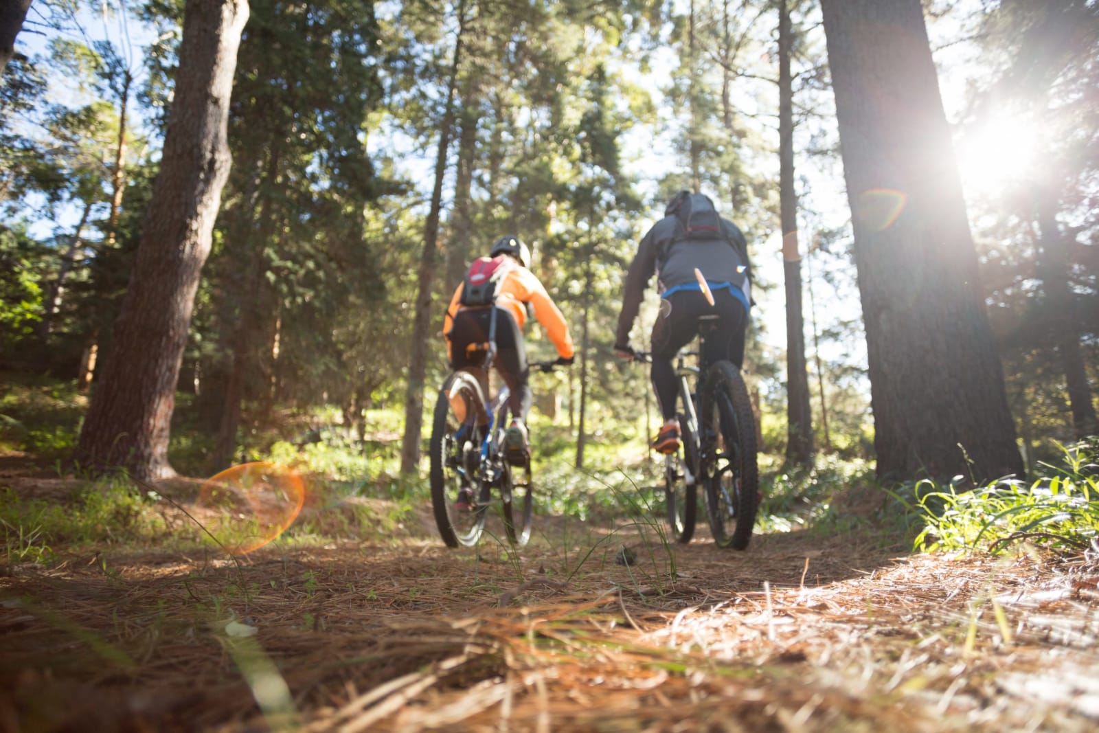 Mountain biking at Blankets Creek