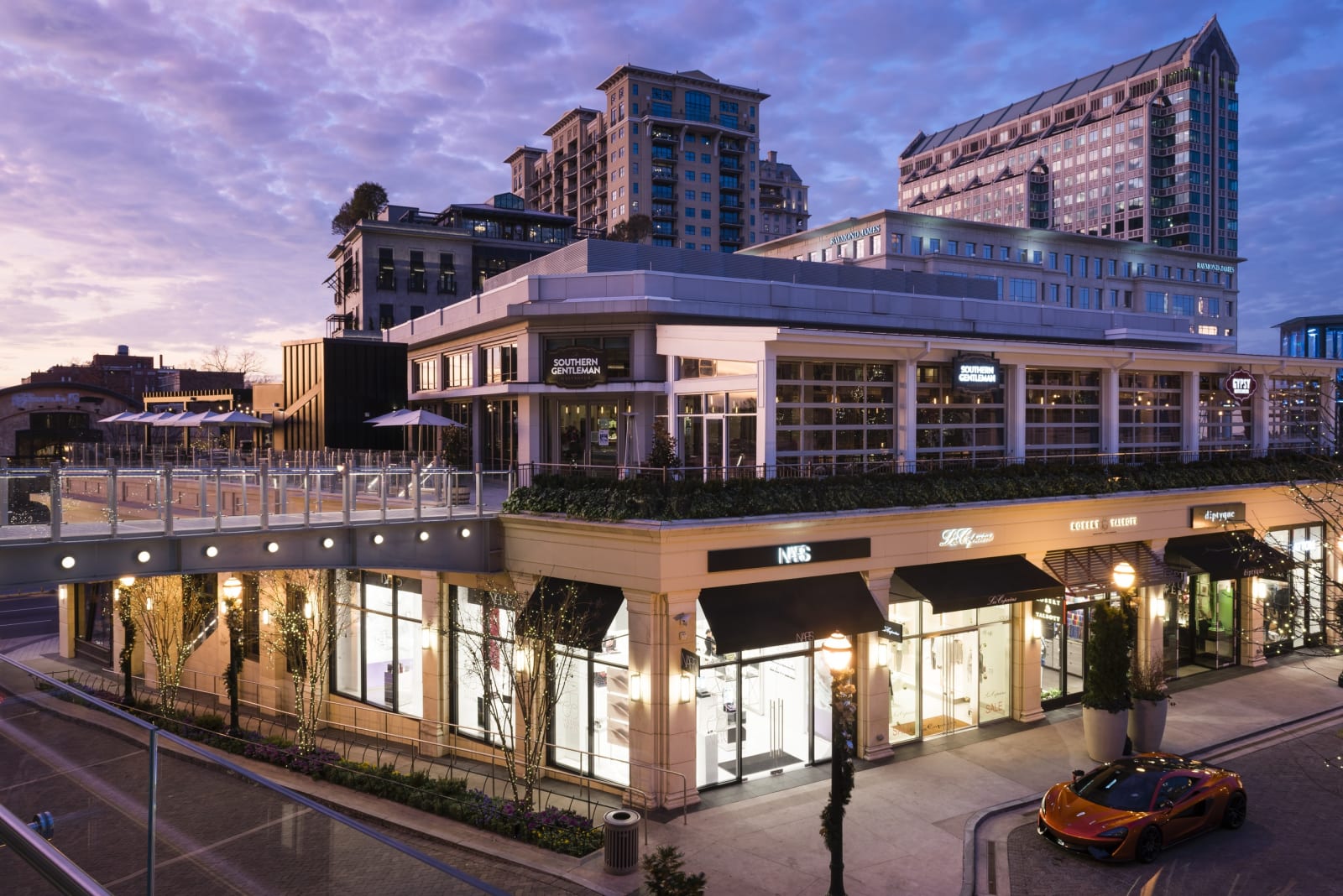 Shop and eat at Buckhead Village