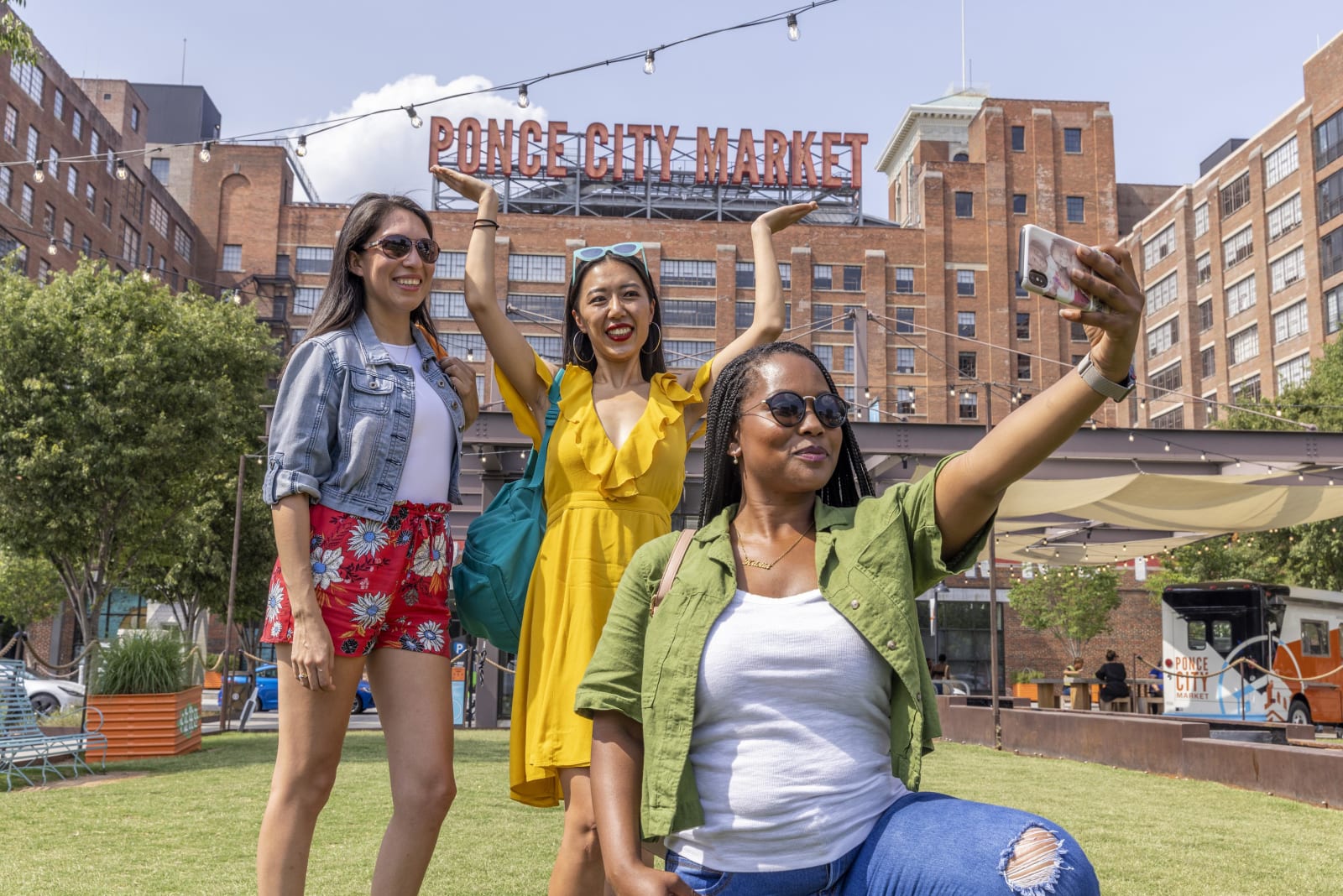 Local Atlanta Food Halls With Innovative Event Space 1 image of local food hall at Ponce City Market.