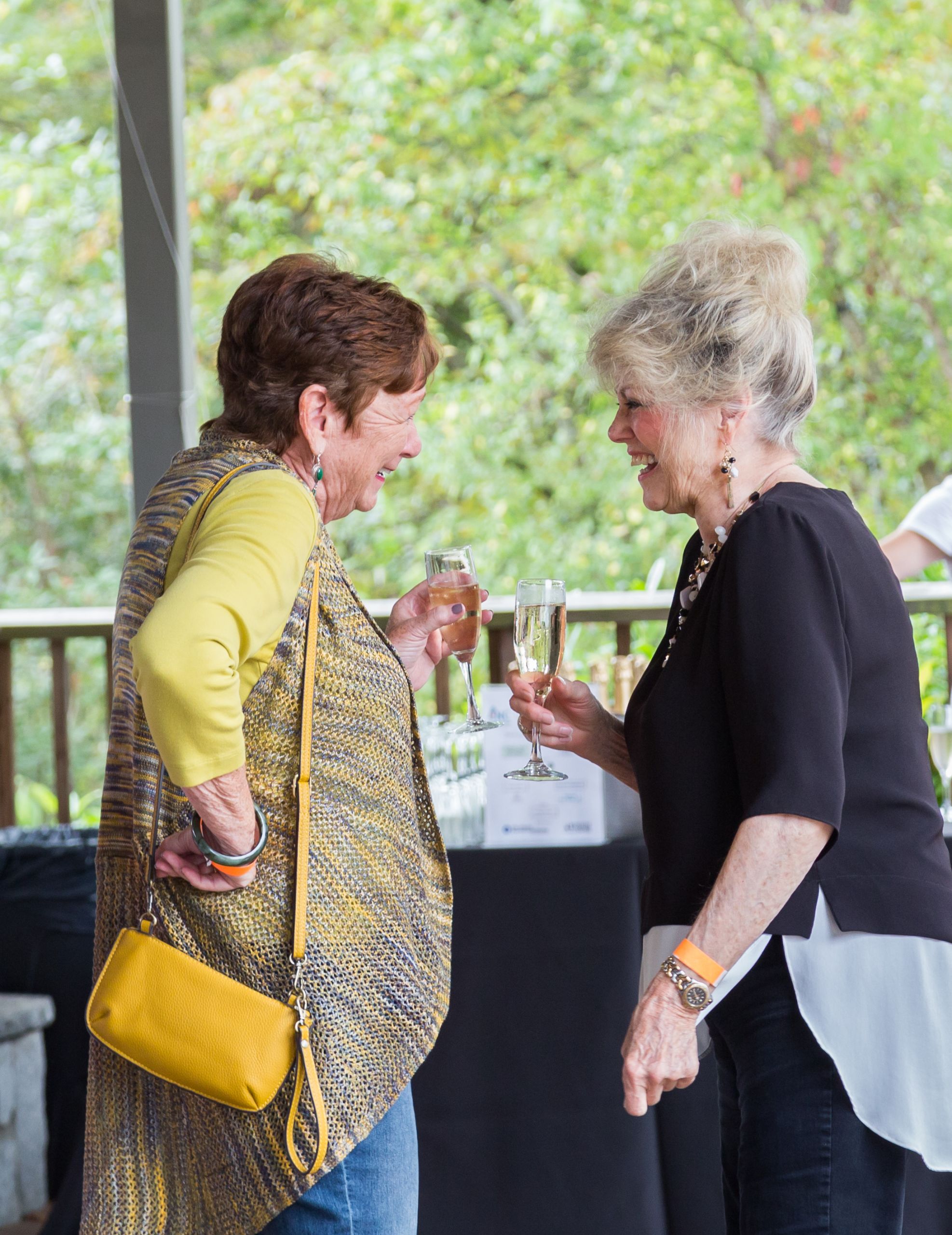 image of ladies at the ninth annual Harvest on the Hooch at Chattahoochee Nature Center