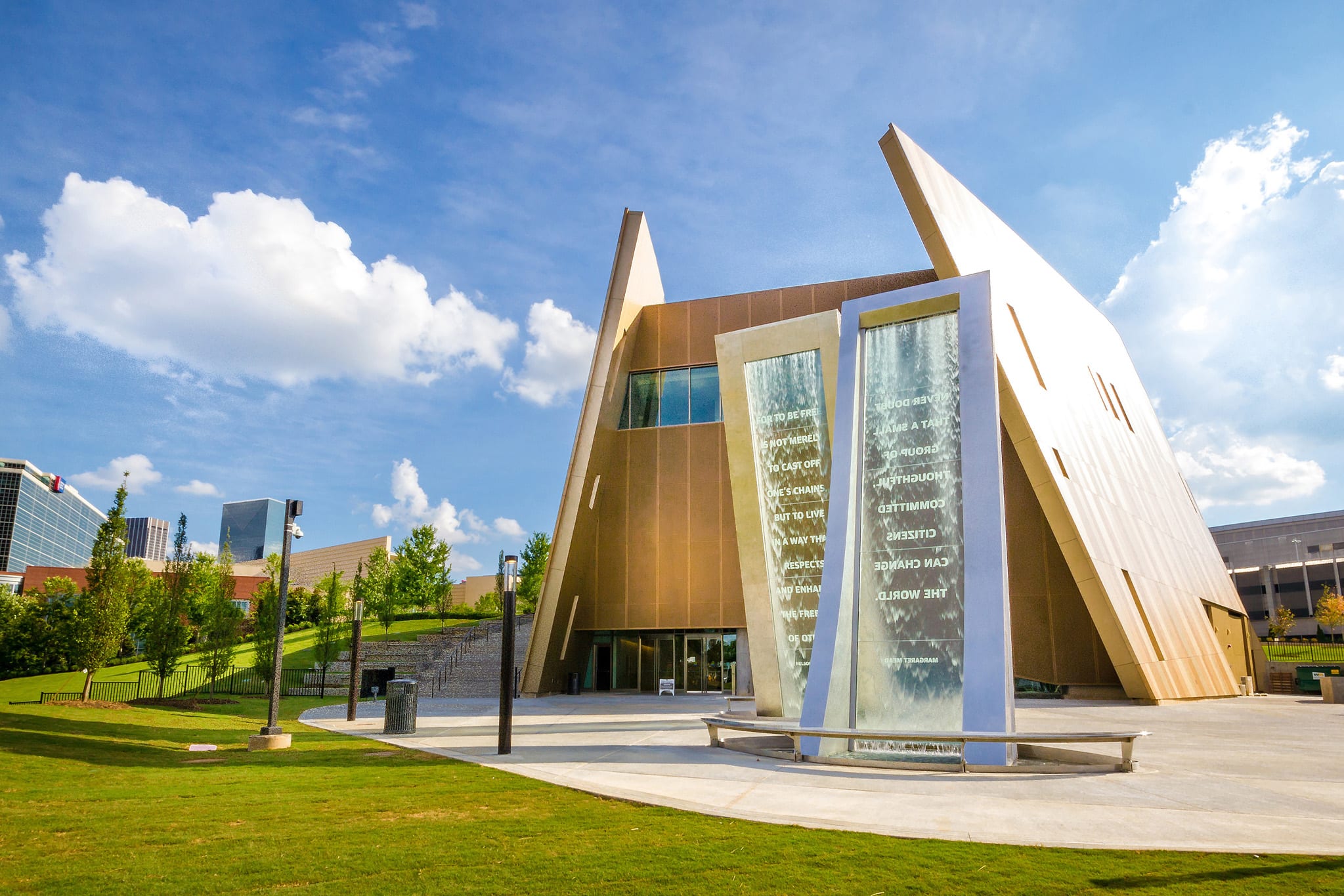 The National Center for Civil and Human Rights is one of Atlanta's top tourist attractions The National Center for Civil and Human Rights is one of Atlanta's top tourist attractions