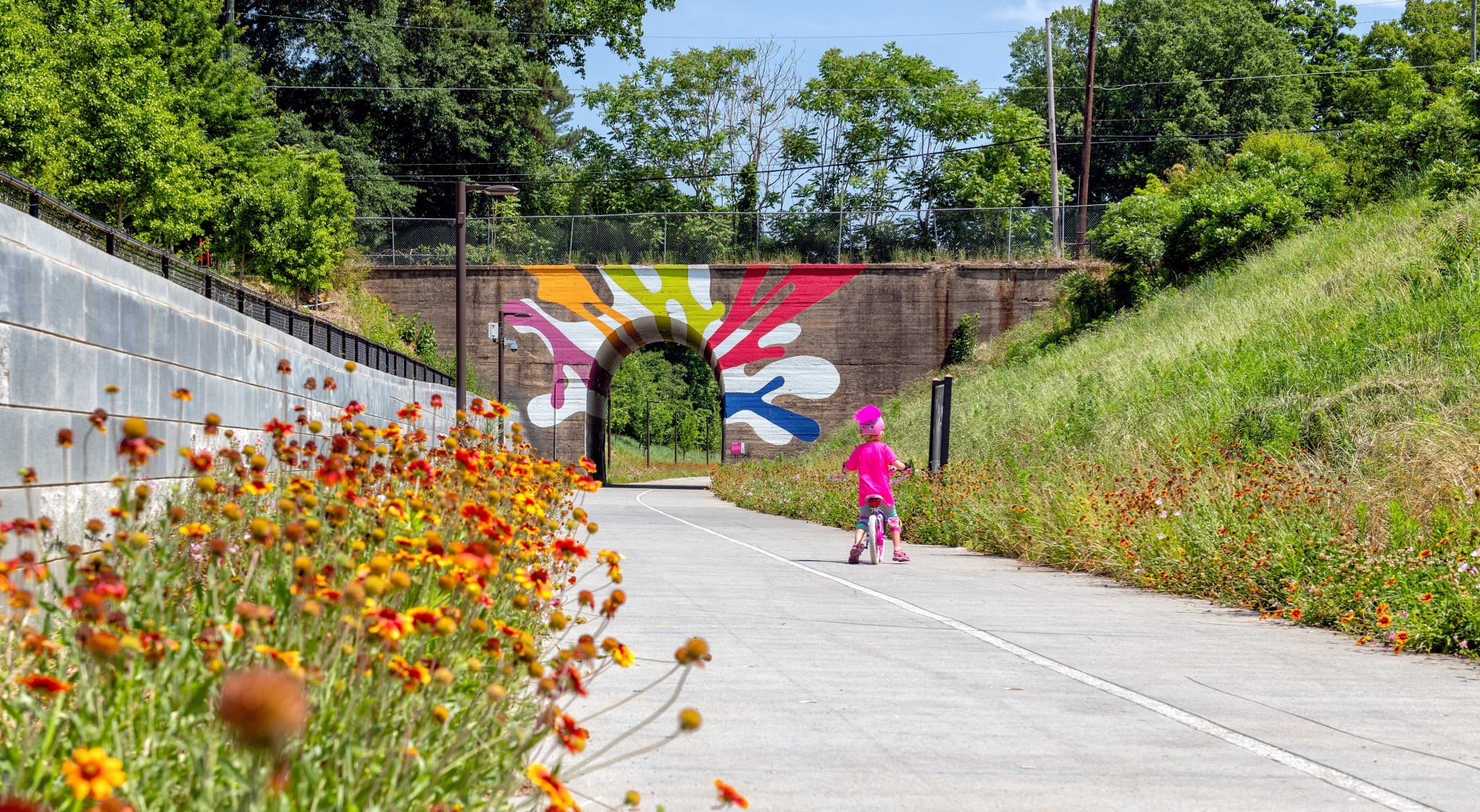 image of Atlanta Beltline near georgia tech
