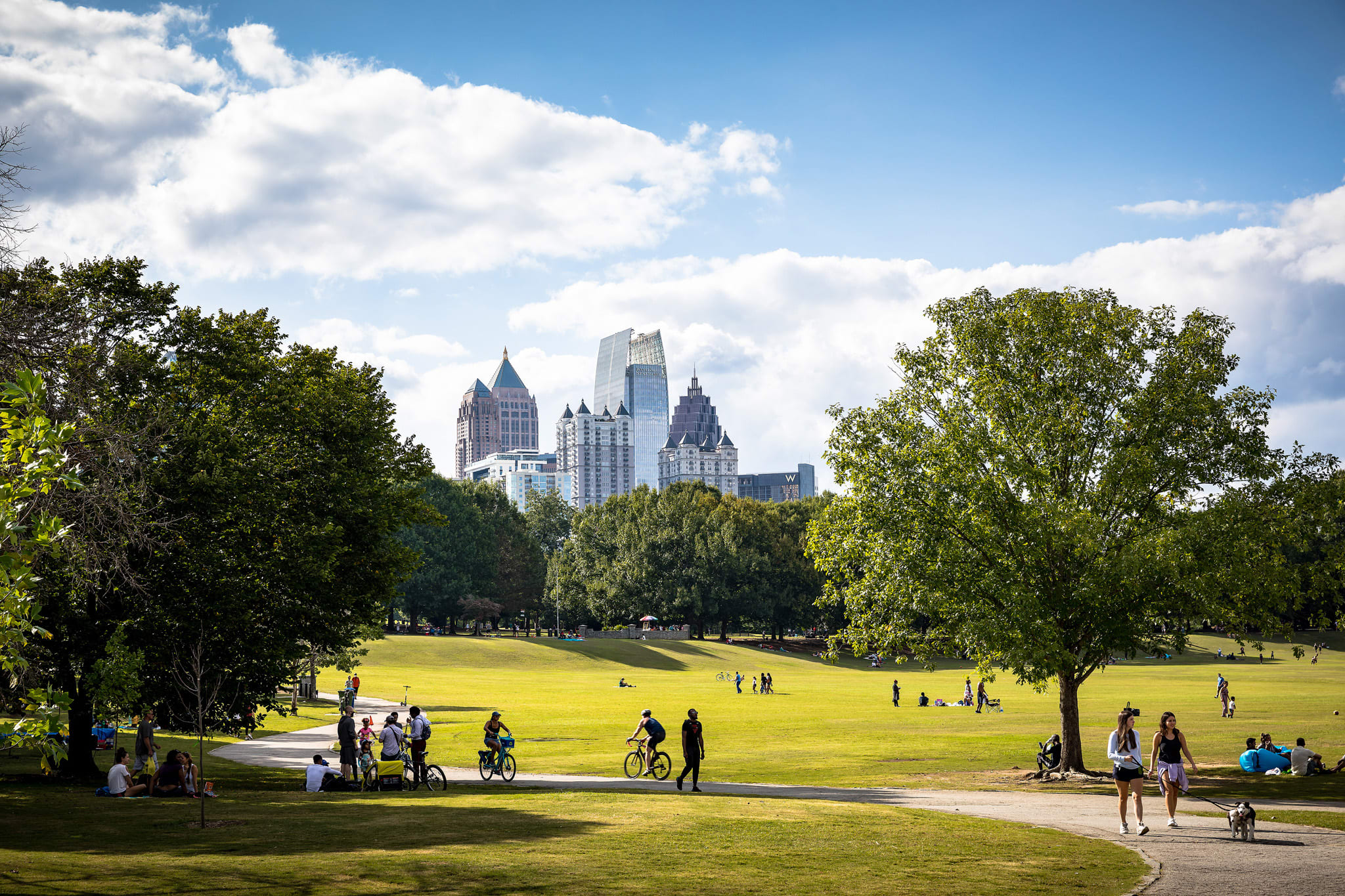 Piedmont Park in Midtown Atlanta