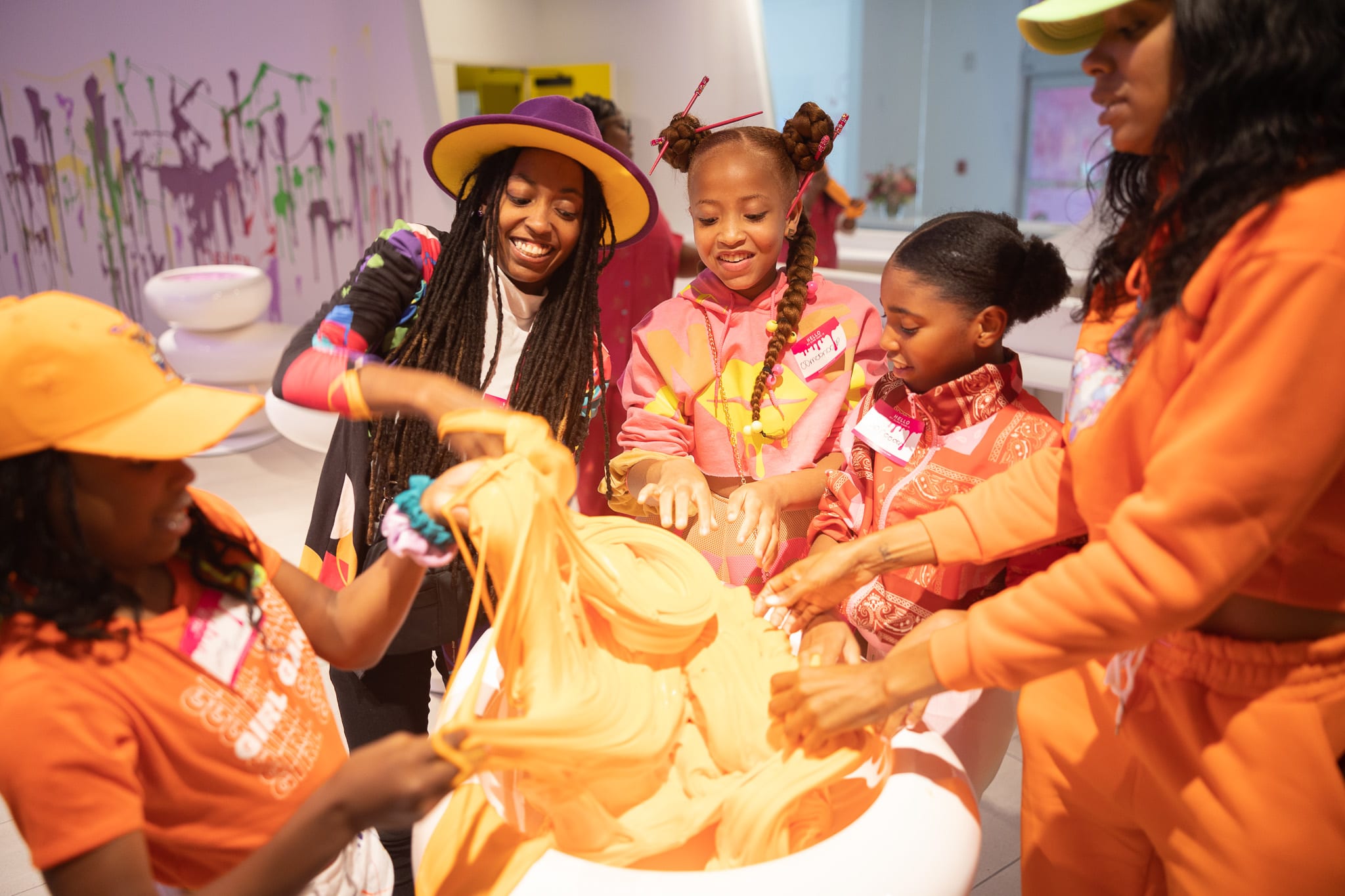 Sloomoo Institute 1 Sloomoo Institute offers a sensory celebration of all things slime