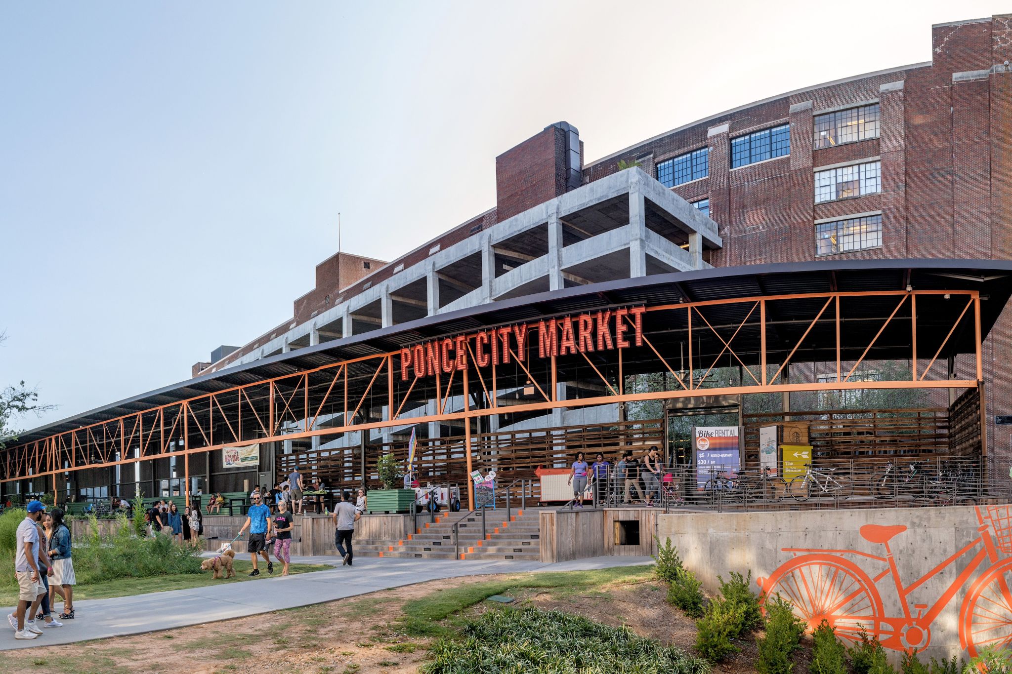 Atlanta Beltline Entrance to Ponce City Market