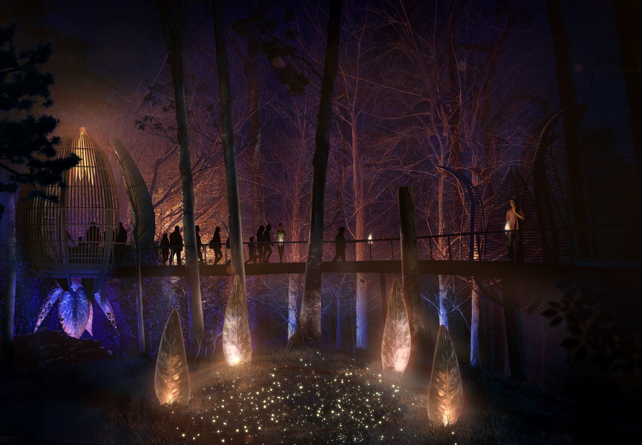 WildWoods: AGLOW at Fernbank Museum of Natural History