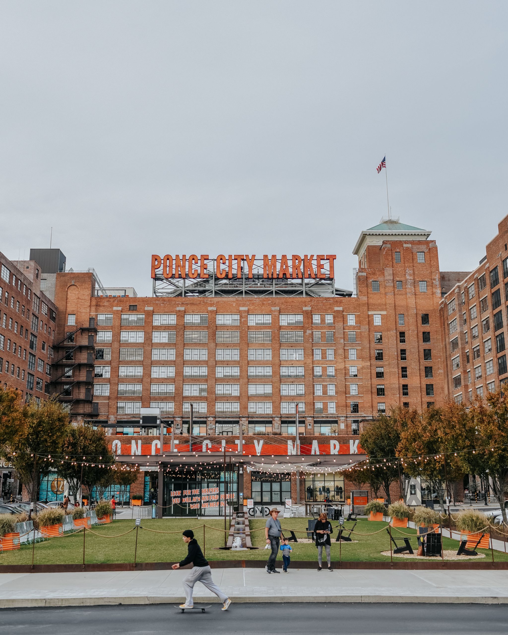 You never know whose autograph you'll snag at Ponce City Market