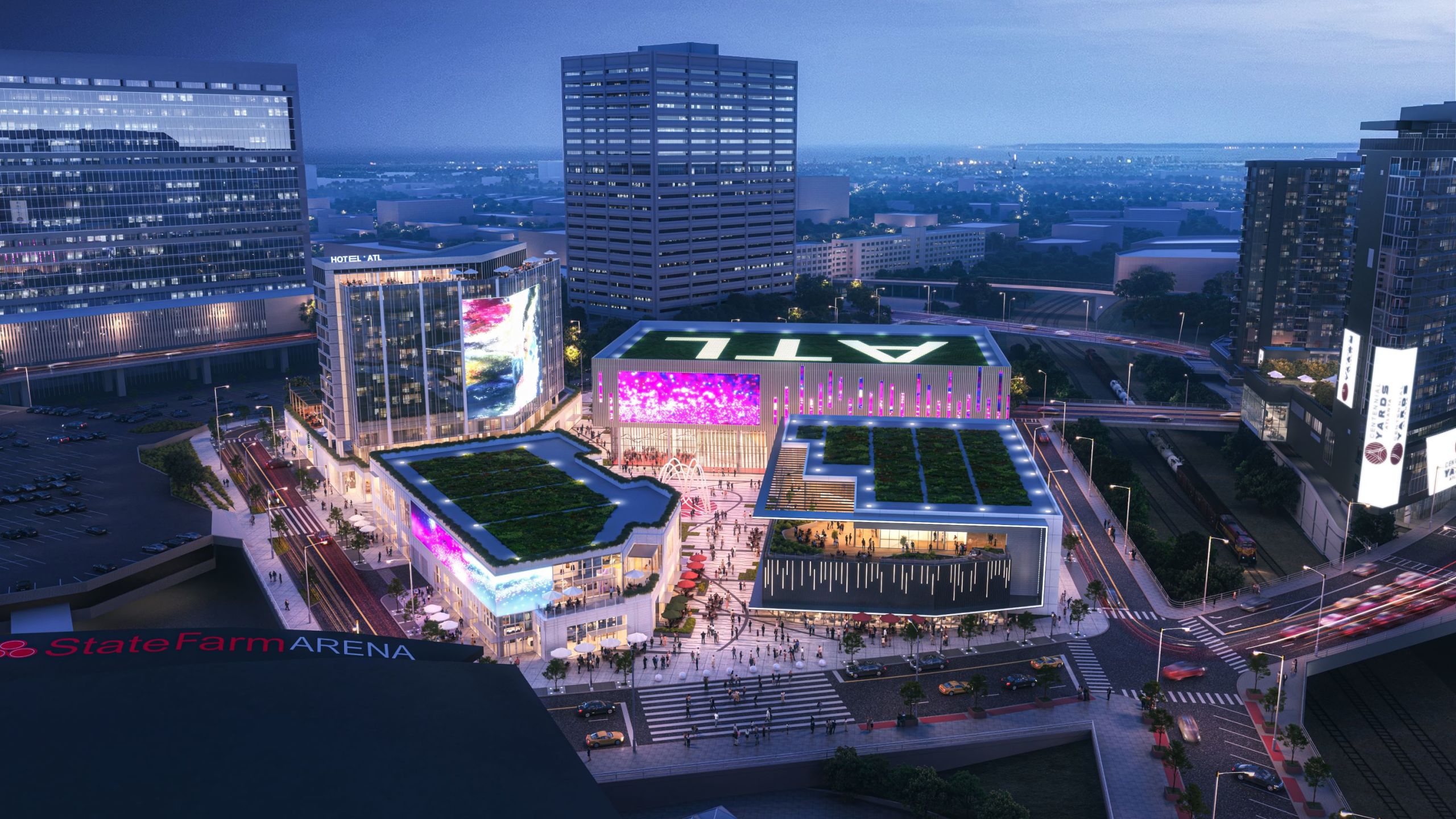 Centennial Yards - New Entertainment Hub in Downtown Atlanta