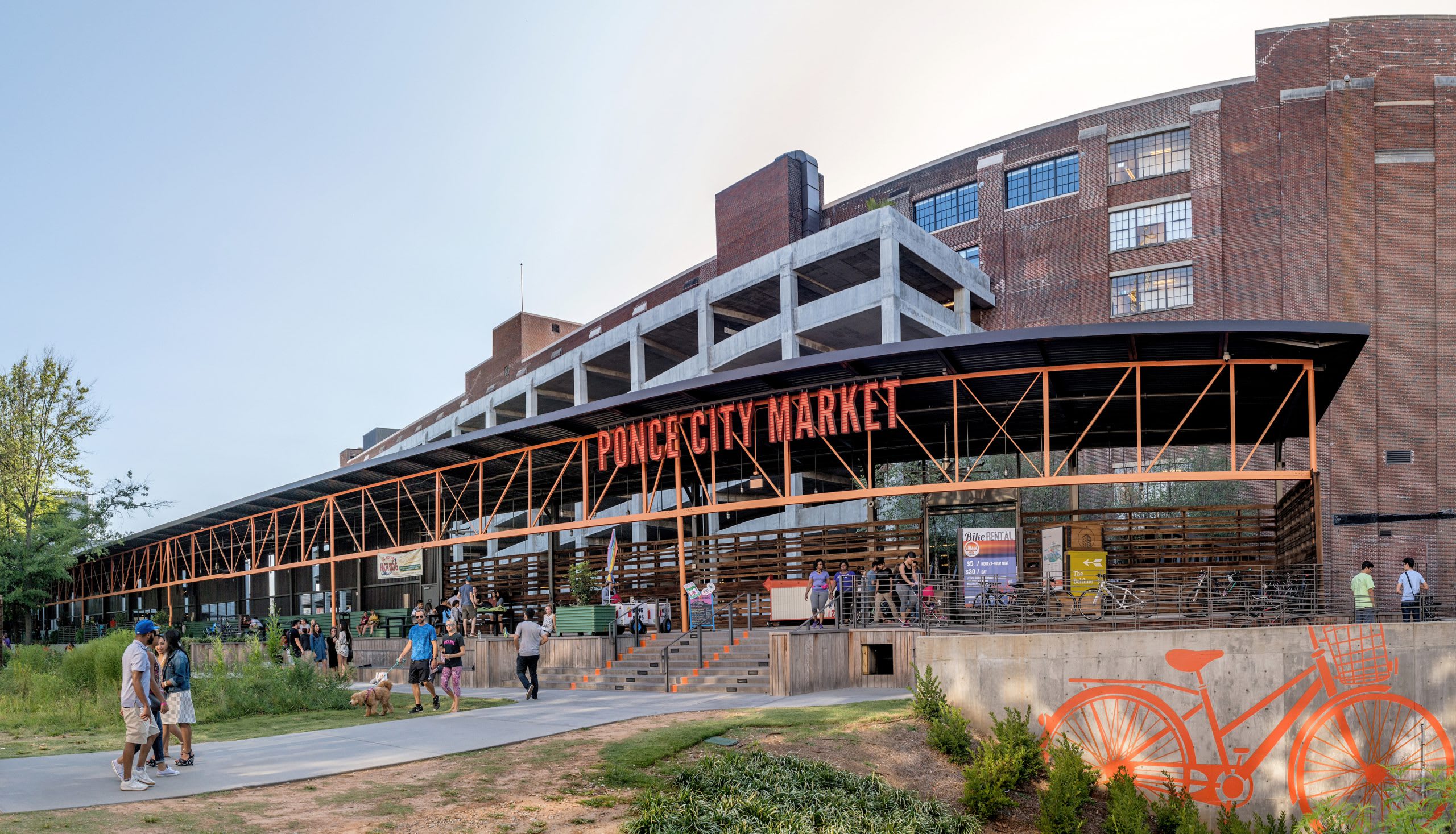 Ponce City Market Atlanta BeltLine entrance