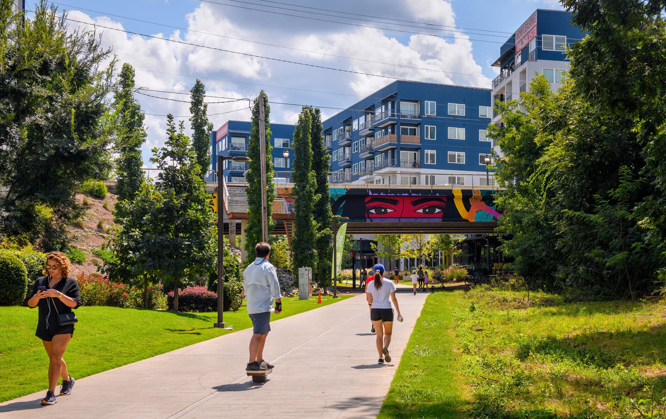 Inman Park Atlanta Beltline Summer